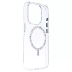 Funda Antiyellow Compatible con MagSafe con Brillantes para iPhone 15 Pro