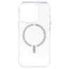 Funda Antiyellow Compatible con MagSafe con Brillantes para iPhone 16 Pro