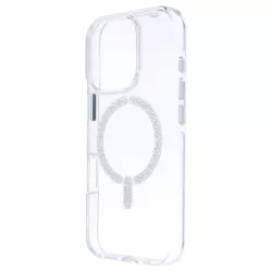 Funda Antiyellow Compatible con MagSafe con Brillantes para iPhone 16 Pro