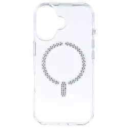 Funda Antiyellow Compatible con MagSafe con Brillantes para iPhone 16 Plus