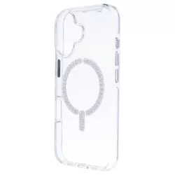 Funda Antiyellow Compatible con MagSafe con Brillantes para iPhone 16 Plus