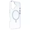 Funda Antiyellow Compatible con MagSafe con Brillantes para iPhone 16 Plus