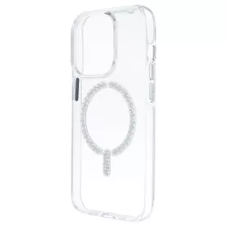 Funda Antiyellow Compatible con MagSafe con Brillantes para iPhone 13 Pro