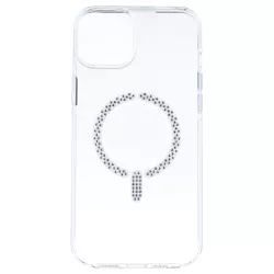 Funda Antiyellow Compatible con MagSafe con Brillantes para iPhone 14 Plus