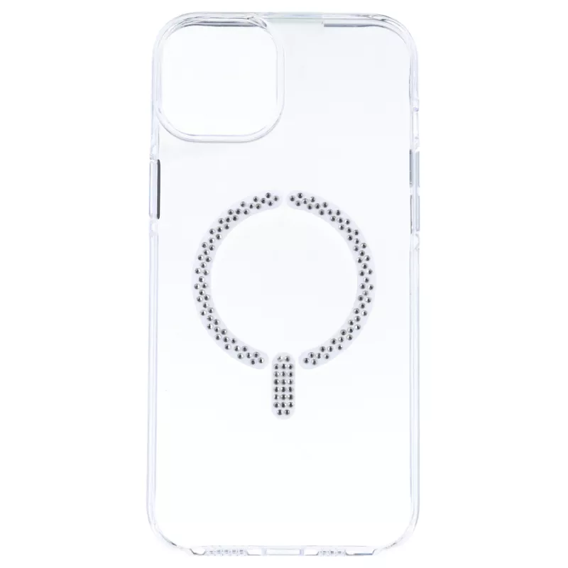 Funda Antiyellow Compatible con MagSafe con Brillantes para iPhone 14 Plus