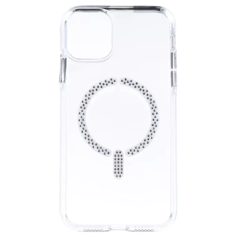 Funda Antiyellow Compatible con MagSafe con Brillantes para iPhone 11