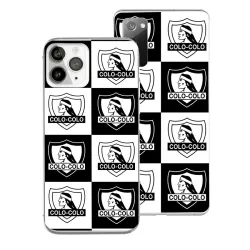 Funda Oficial Colo-Colo - Mini logotipos del Centenario Bn