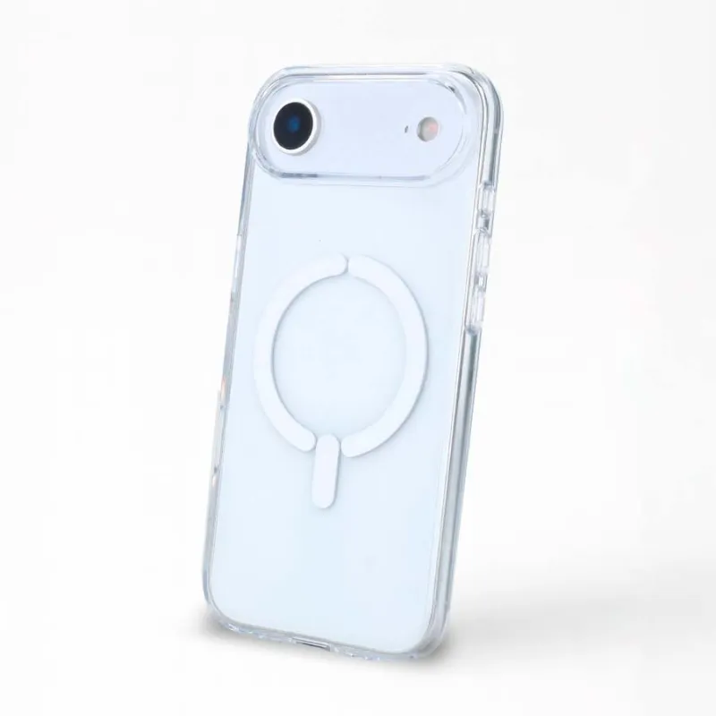 Funda Transparente Resistente Compatible con MagSafe para iPhone 17 Air
