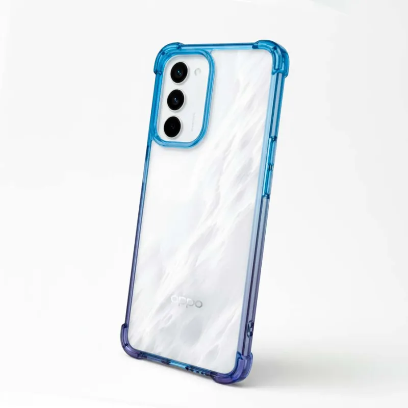 Funda Bumper Reforzada Degradada para Oppo A5 5G