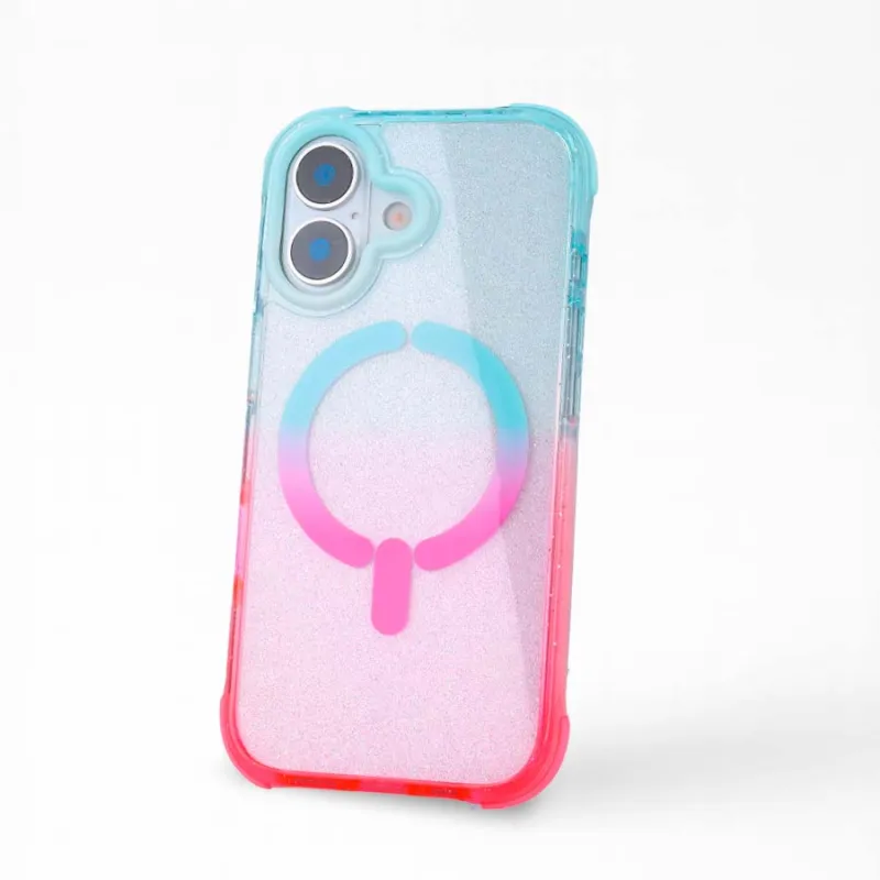 Funda Bumper Reforzada Degradada compatible con MagSafe para iPhone 17