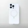 Funda Antiyellow Compatible con MagSafe con Brillantes para iPhone 17 Pro Max
