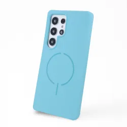 Funda Ultra Suave compatible con Magsafe para Samsung Galaxy S24 Ultra