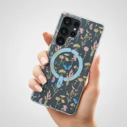 Funda IMD Compatible con Magsafe para Samsung Galaxy S22 Ultra