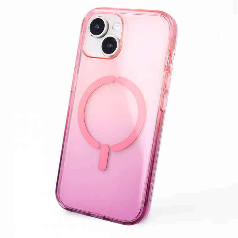 Funda Antiyellow Degradada Compatible con Magsafe para iPhone 13