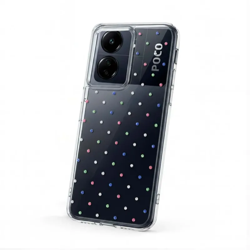 Funda Perlitas Multicolor para Xiaomi Redmi 13C