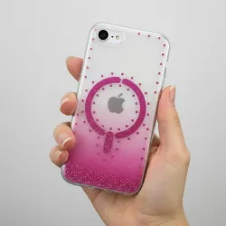 Funda Perlita Compatible con Magsafe Glitter para iPhone 16e