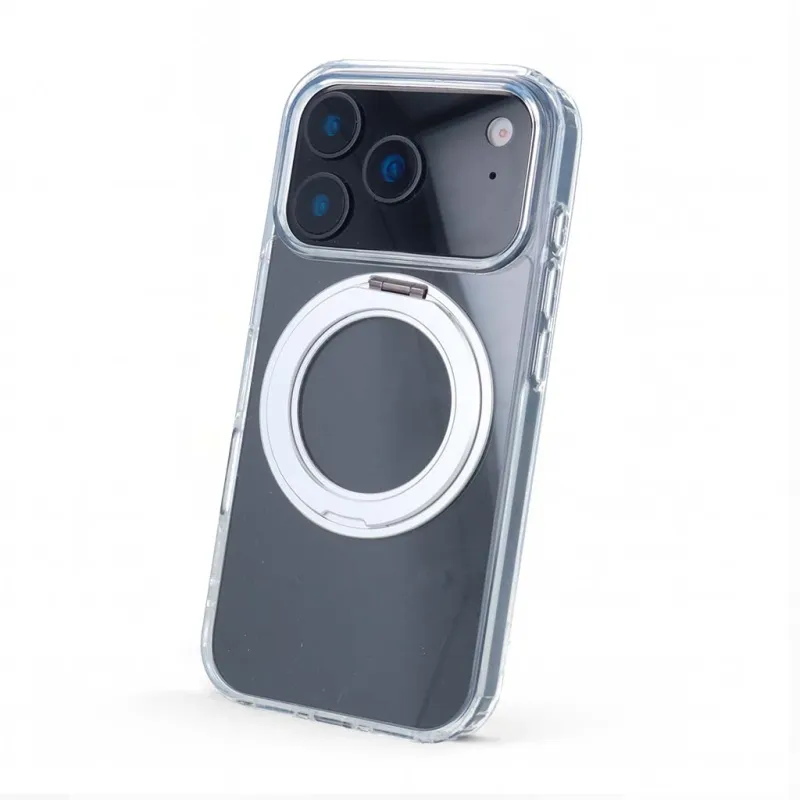 Funda Transparente Compatible con MagSafe Ring para iPhone 17 Pro