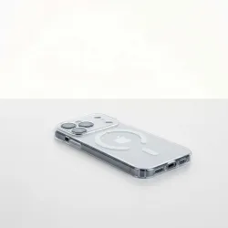 Funda Reforzada Antiyellow Compatible con MagSafe para iPhone 17 Pro