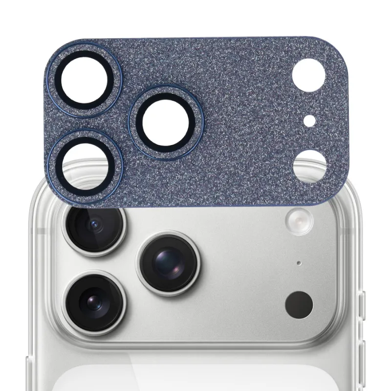 Protector Protector de Cámara Glitter para iPhone 17 Pro Max