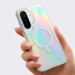 Funda Purpurina Compatible con MagSafe para Samsung Galaxy S26