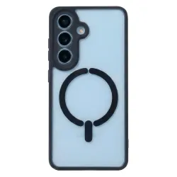 Funda Bumper Compatible con Magsafe con Cubre cámara para Samsung Galaxy S26