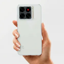 Funda Silicona Transparente para ZTE A56 4G