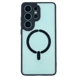 Funda Bumper Compatible con Magsafe con Cubre cámara para Samsung Galaxy S26 Ultra