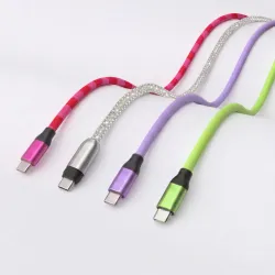Cable Silicona - Tipo C a Lightning