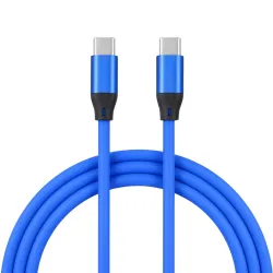 Cable Silicona - Tipo C a Tipo C