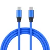 Cable Silicona - Tipo C a Tipo C