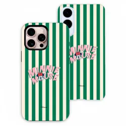 Funda Tough Oficial Disney - Minnie Chic a Rayas