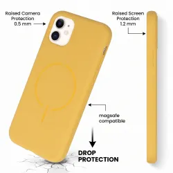 Funda Ultra Suave compatible con Magsafe para iPhone 11