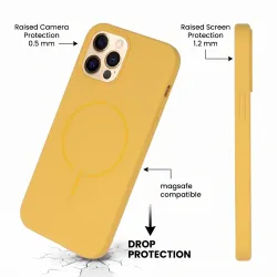 Funda Ultra Suave compatible con Magsafe para iPhone 12 Pro