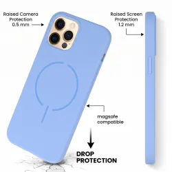 Funda Ultra Suave compatible con Magsafe para iPhone 12