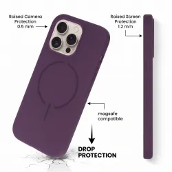 Funda Ultra Suave compatible con Magsafe para iPhone 13 Pro Max