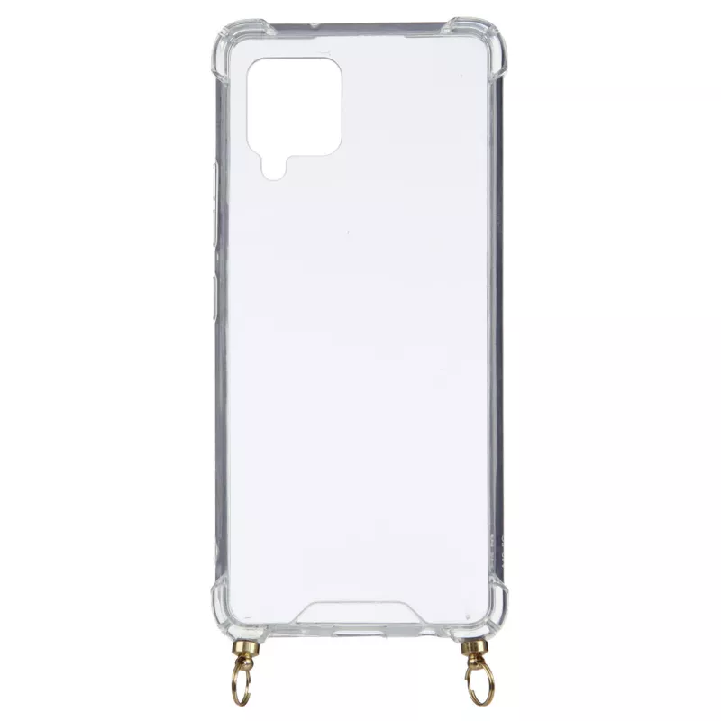 Funda Silicona Colgante Transparente para Samsung Galaxy A42 5G