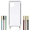 Funda Silicona Colgante Transparente para Samsung Galaxy A42 5G