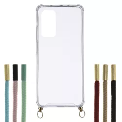 Funda Silicona Colgante Transparente para Xiaomi Mi 10T Pro