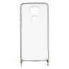 Funda Silicona Colgante Transparente para Xiaomi Redmi Note 9