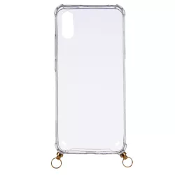 Funda Silicona Colgante Transparente para Xiaomi Redmi 9A