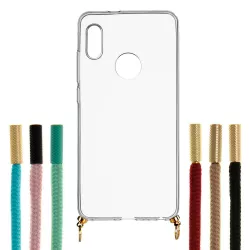 Funda Silicona Colgante Transparente para Xiaomi Redmi Note 5 Pro