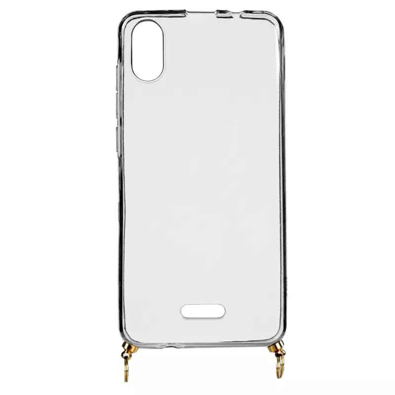 Funda Silicona Colgante Transparente para Wiko Y60