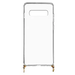 Funda Silicona Colgante Transparente para Samsung Galaxy S10 5G