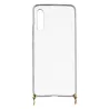 Funda Silicona Colgante Transparente para Samsung Galaxy A90 5G