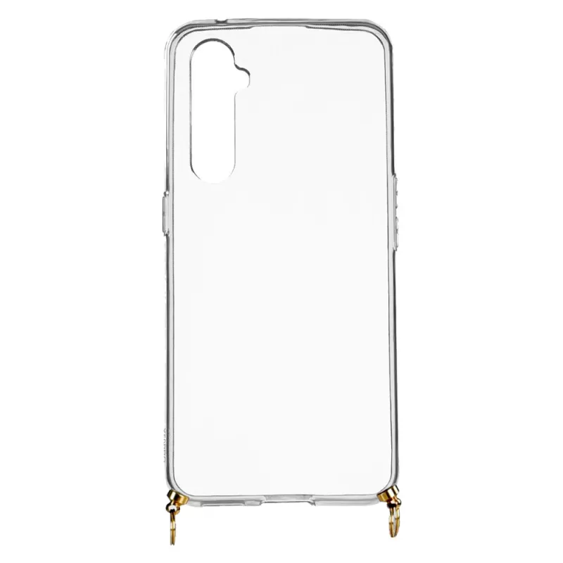 Funda Silicona Colgante Transparente para Realme X50