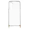 Funda Silicona Colgante Transparente para Realme X50