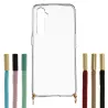 Funda Silicona Colgante Transparente para Realme X50