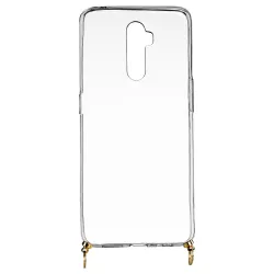 Funda Silicona Colgante Transparente para Realme X2 Pro