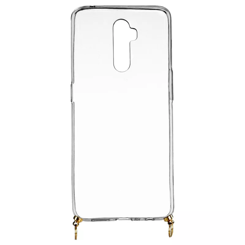 Funda Silicona Colgante Transparente para Realme X2 Pro