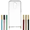 Funda Silicona Colgante Transparente para Realme X2 Pro